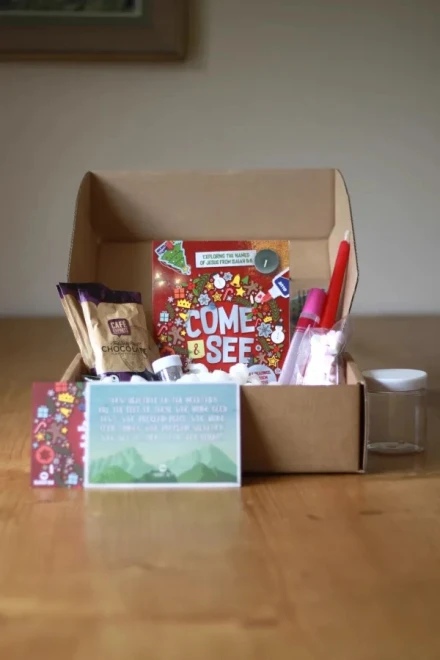 Come & See Family Advent Devotional Box