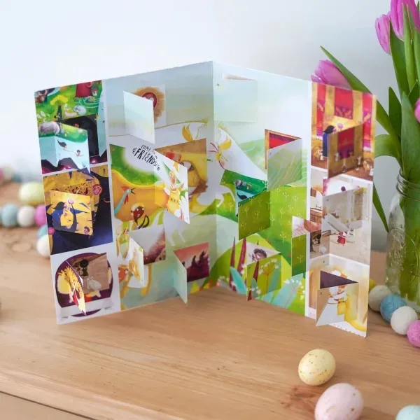 The Garden, the Curtain and the Cross Easter Calendar