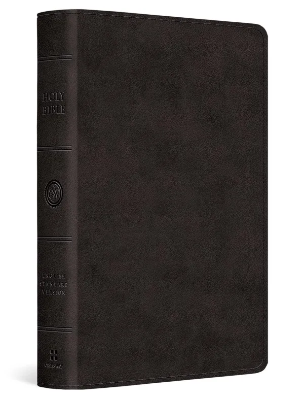 ESV Large Print Bible (TruTone, Black)