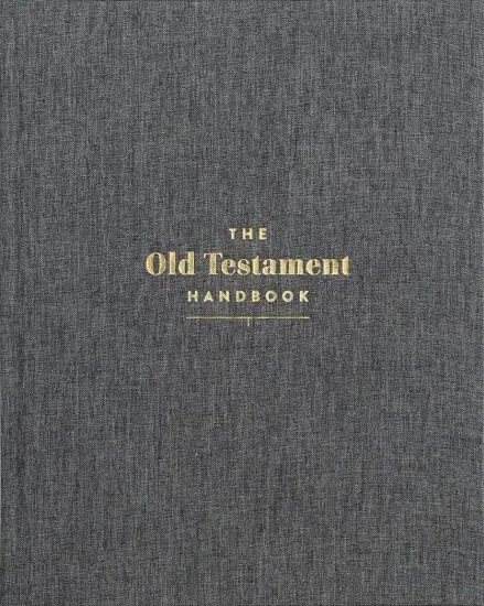 The Old Testament Handbook, Charcoal Cloth Over Board