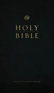 ESV Church Bible, Large Print (Hardcover, Black)